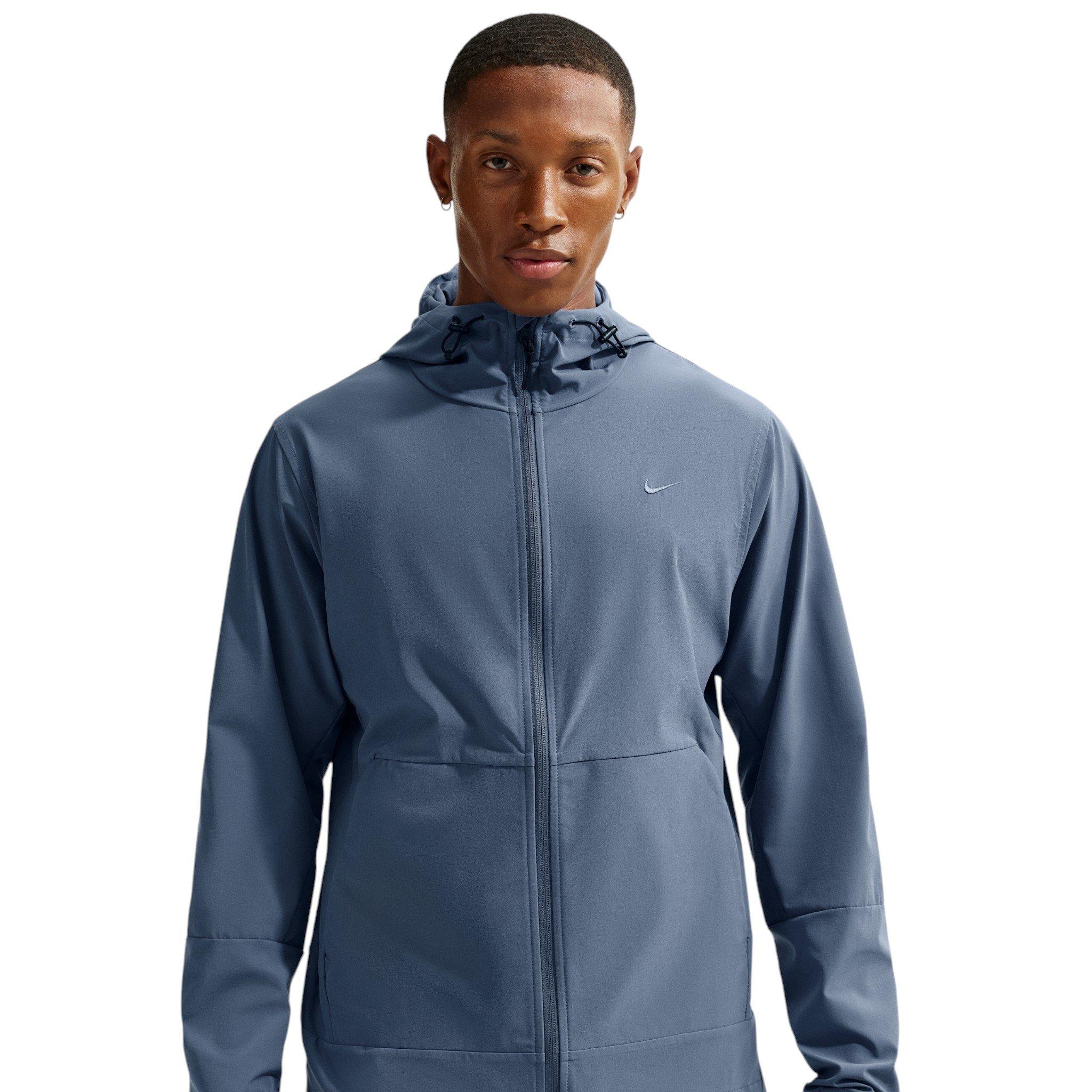 Nike Men's Unlimited Repel Hooded Versatile Jacket - Blue - BLUE